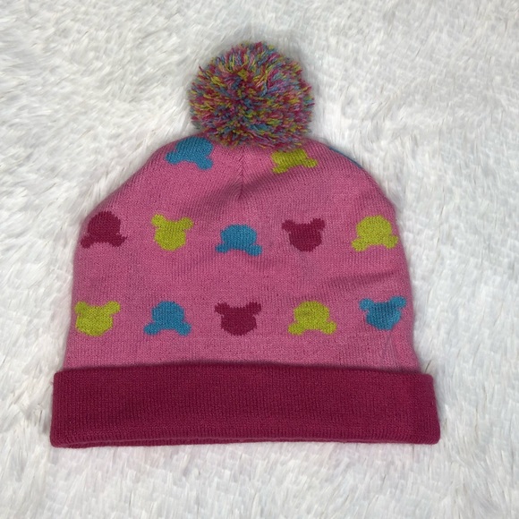 Disney World Parks Bundle Frozen Elsa Mickey Mouse Ears Pom Beanie Hat Tank Top - Picture 5 of 11